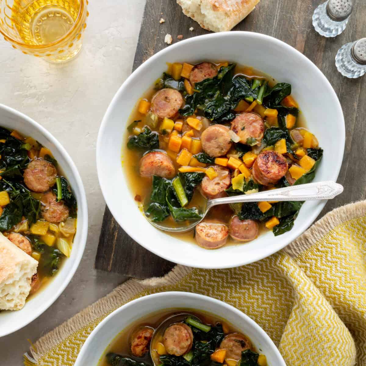 Trader Joe’s Holiday Vegetable Hash and Sausage Stew
