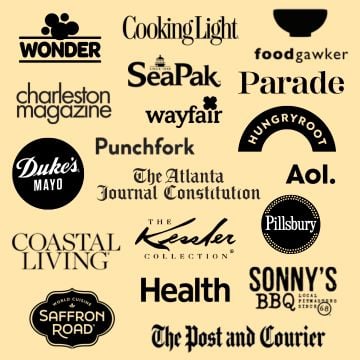 Brands where work by Ashley Strickland Freeman of Little Black Skillet has be featured.