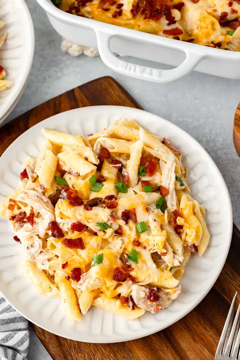 Chicken bacon ranch casserole.
