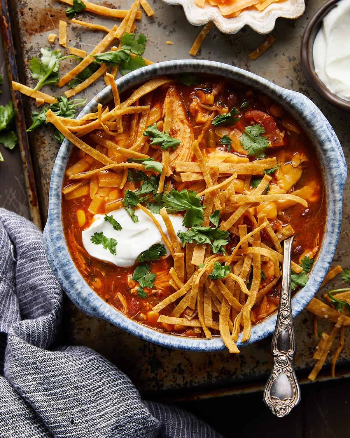 Chicken tortilla soup.