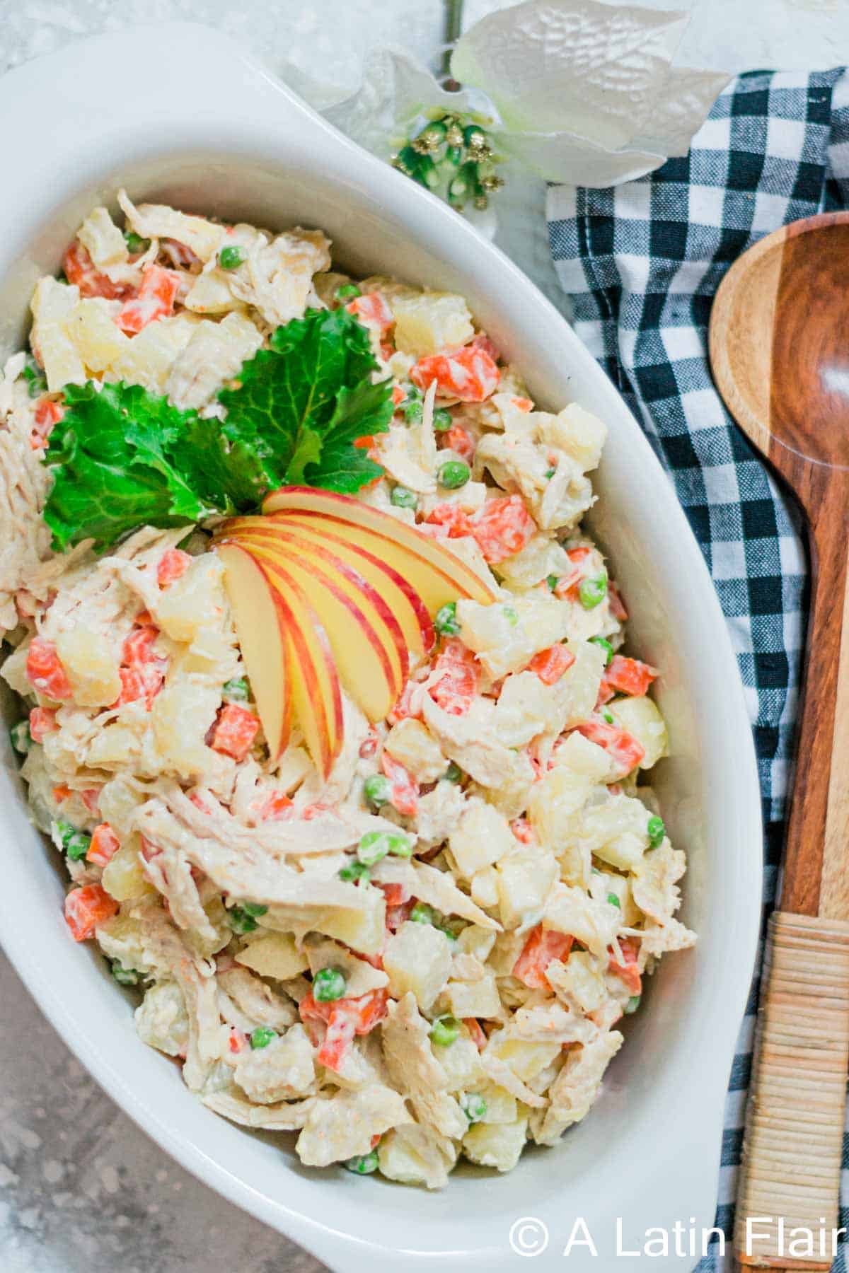 Ensalada de gallina.