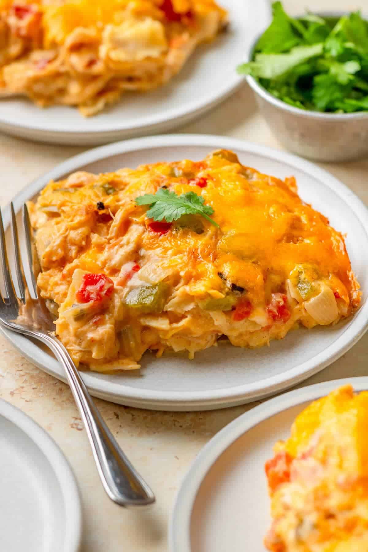 King ranch chicken casserole.