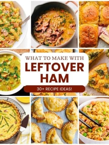 What to make with leftover ham.