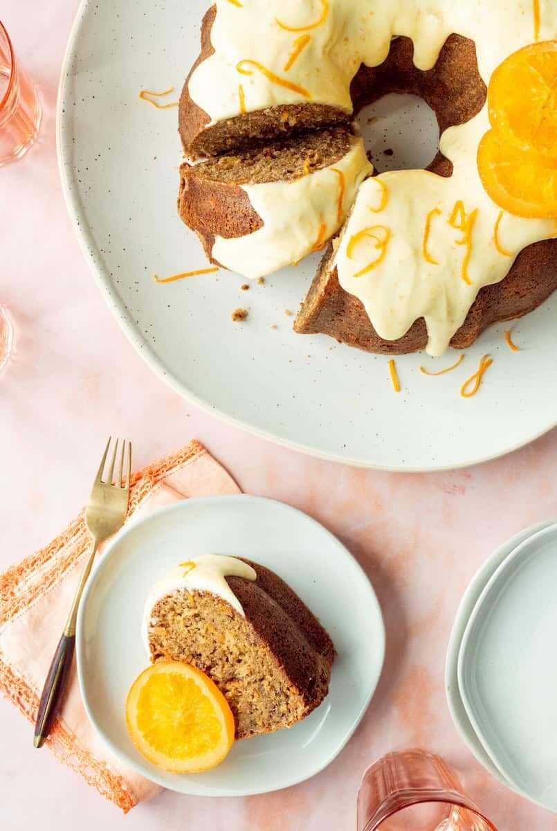 Carrot cake pound cake.