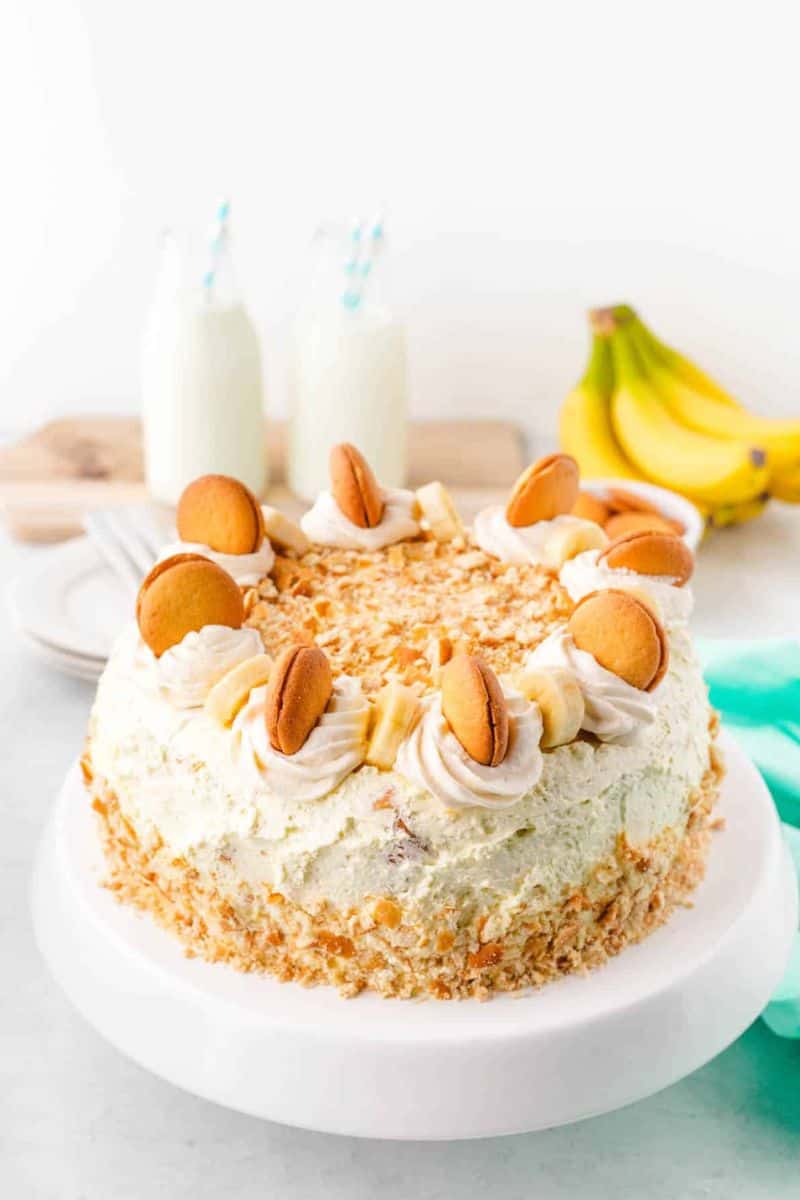 Banana pudding cake.